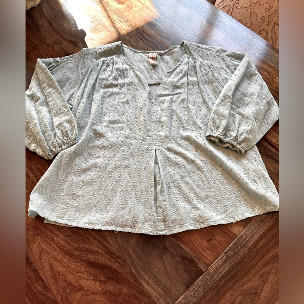 Dolan mint green top sz small